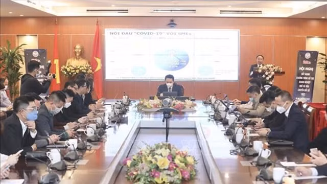 会见场景。（图片来源：越通社）