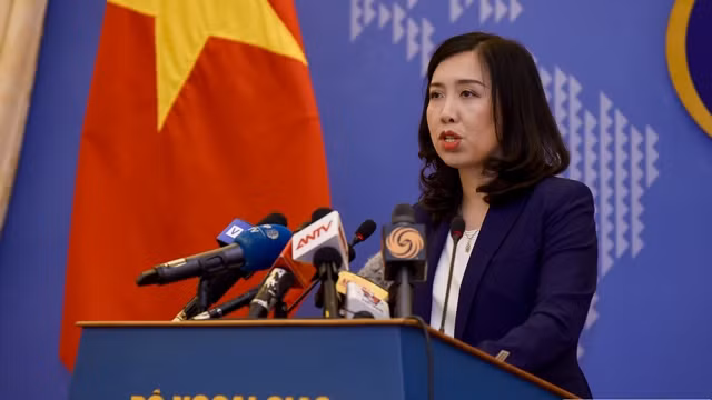 越南外交部发言人黎氏秋姮。
