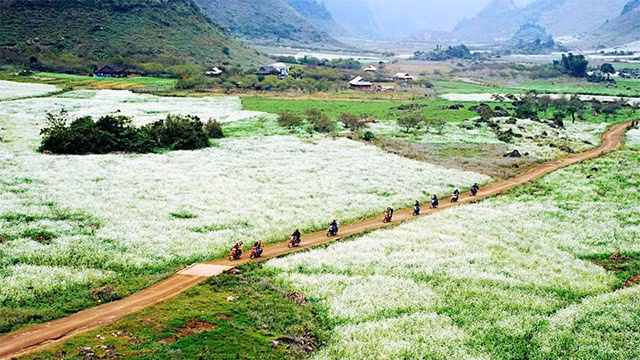 山萝省木州国家级旅游区美景。