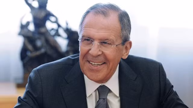 俄罗斯联邦外交部长谢尔盖·拉夫罗夫。