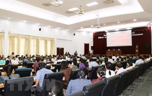 会议场景。（图片来源：越通社）