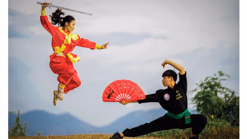 平定武术。