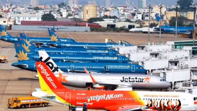 附图：2019年越南各家航空公司旅客运输量达近5500万人次。