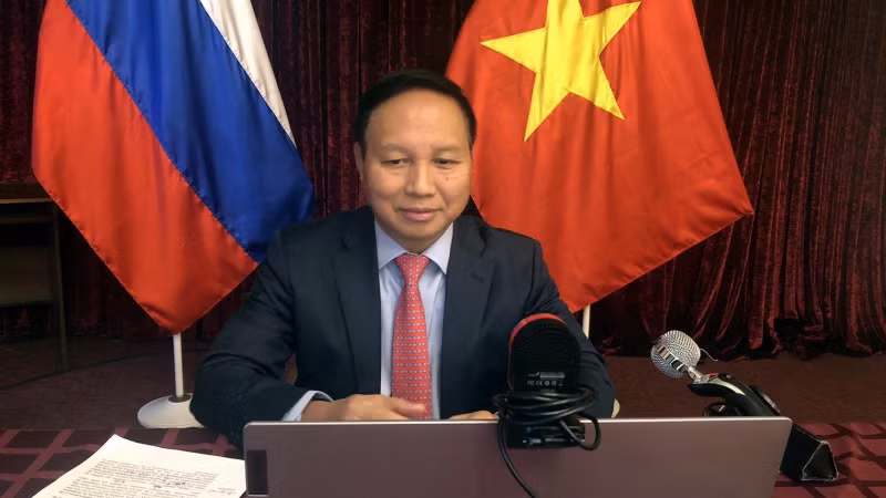越南驻俄罗斯大使。（图片来源：越通社）