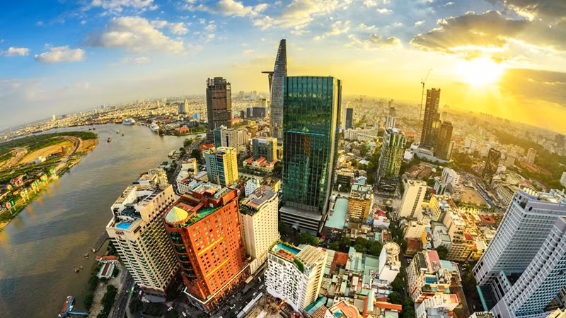 胡志明市之美。