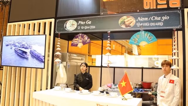 越南展位。