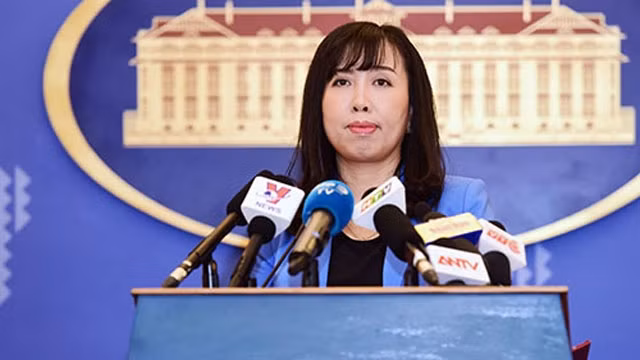 越南外交部发言人黎氏秋姮。