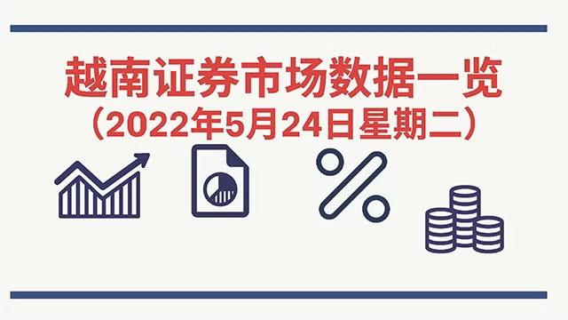 2022年5月24日越南证券市场数据一览 【图表新闻】