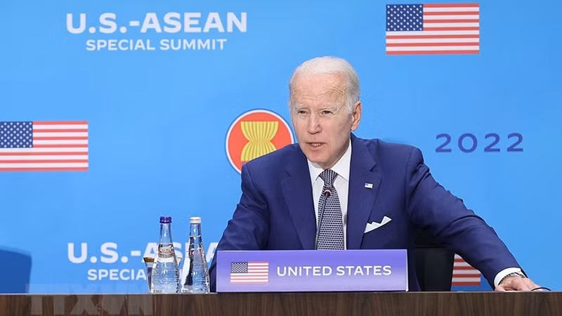 美国总统乔·拜登出席东盟-美国特别峰会。（图片来源：越通社）