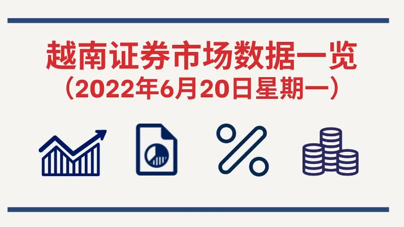 6月20日越南证券市场数据一览 【图表新闻】