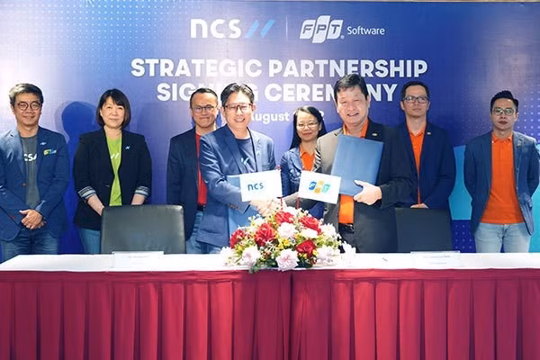签署仪式。（图片来源：ictnews）