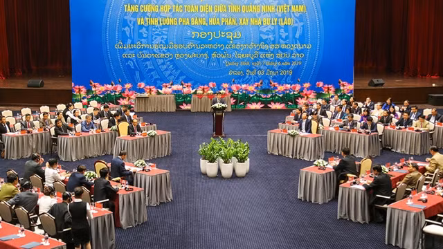 会谈全景。（图片来源：VOV）
