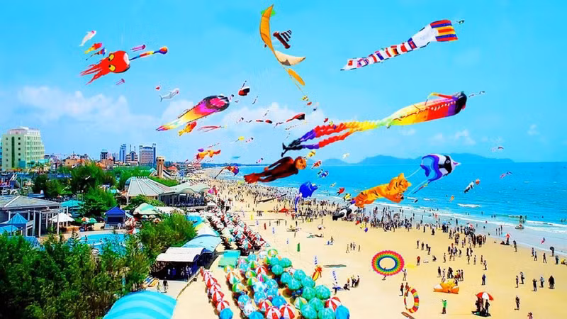 附图：巴地头顿省旅游突出其优势和魅力。