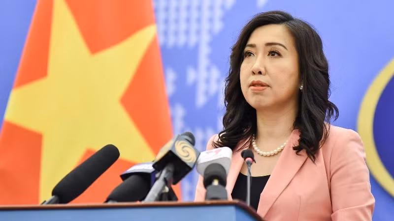 越南外交部发言人黎氏秋姮。