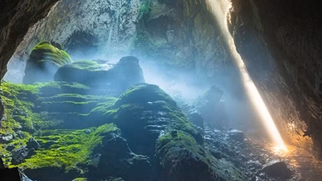 韩松洞的景观。