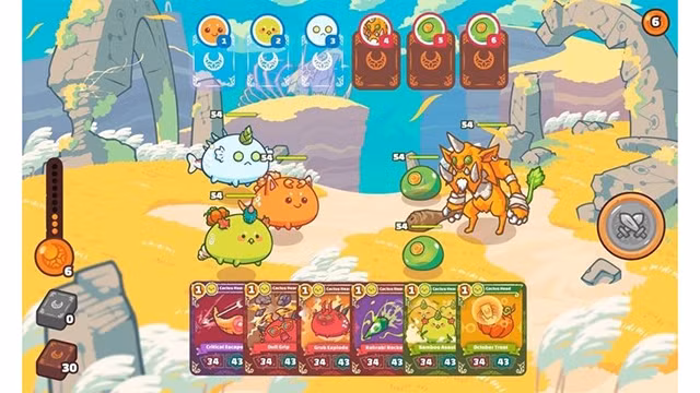 Axie Infinity游戏。