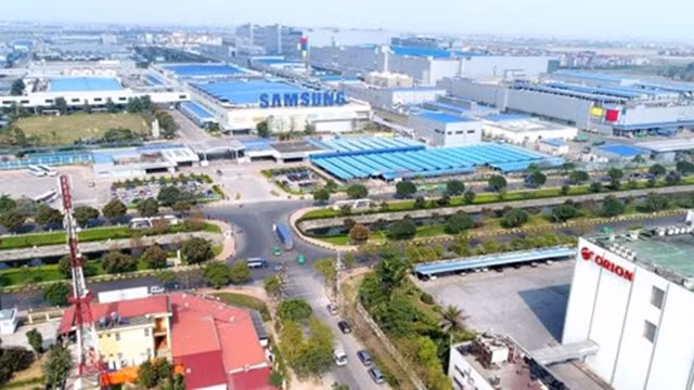 Viglacera设在北宁省的安峰工业区。