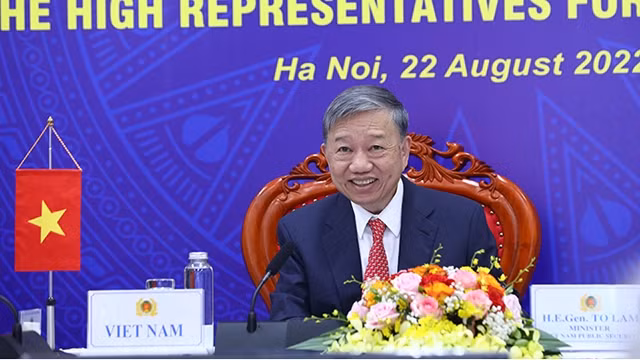越南公安部部长苏林出席东盟-俄罗斯负责安全问题高级领导第二次磋商