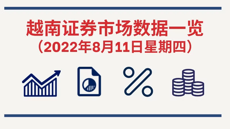 8月11日越南证券市场数据一览 【图表新闻】 