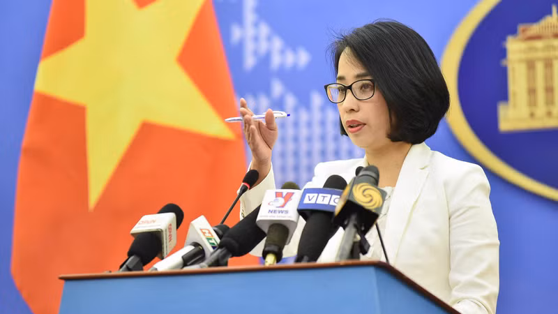 外交部副发言人范秋姮。（图片来源：国际报）