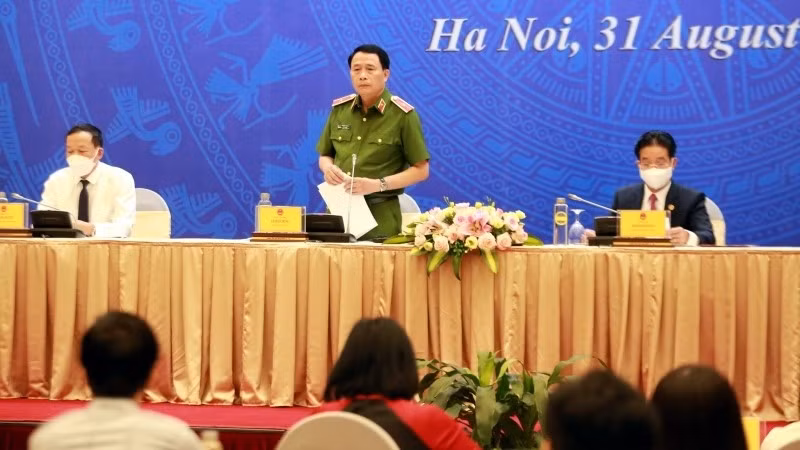 记者会现场。（图片来源：人民报网）