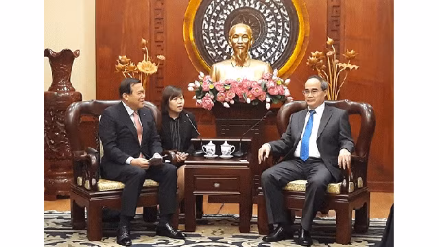 会见全景。（图片来源：VOH）