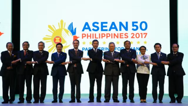 第50届东盟外长会议在菲律宾马尼拉开幕。