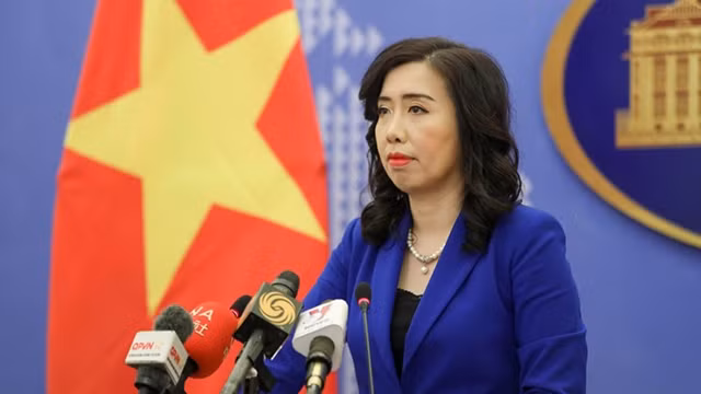 越南外交部发言人黎氏秋姮。