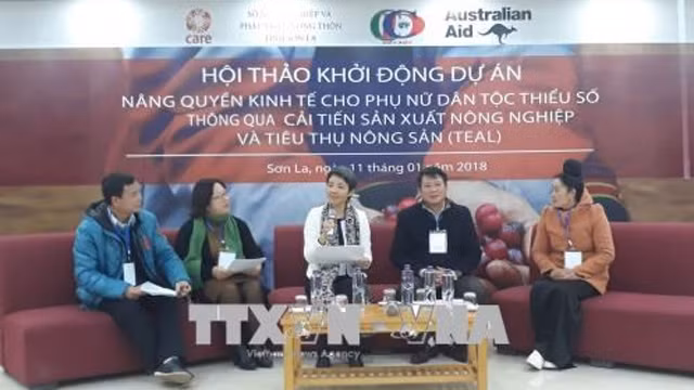 国际救助贫困组织协助越南提高少数民族妇女的经济权。（图片来源：越通社）