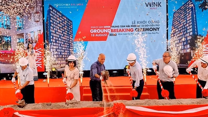 动工兴建仪式。