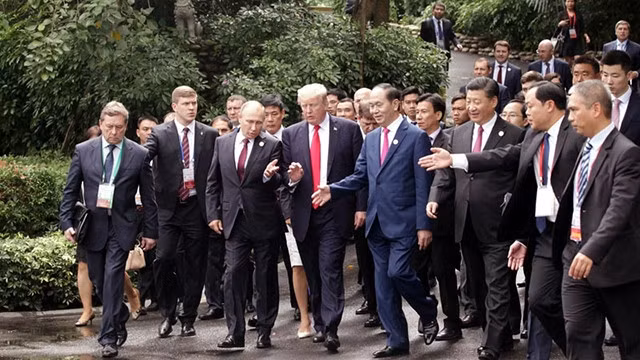 APEC各经济体领导人。