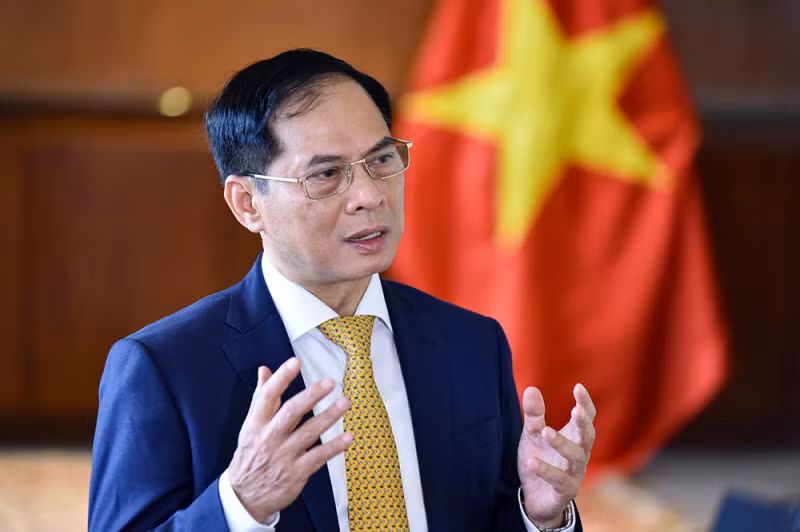 越南政府副总理兼外交部长裴青山。