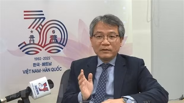 越南驻韩国大使阮武松。（图片来源：越通社）