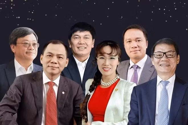 越南6名亿万富翁上榜。（图片来源：Znews）