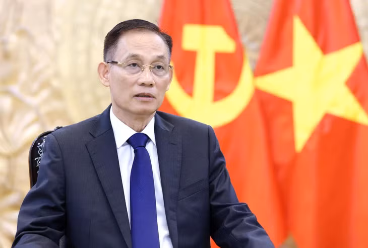 越共中央书记处书记、中央对外部部长黎怀忠。