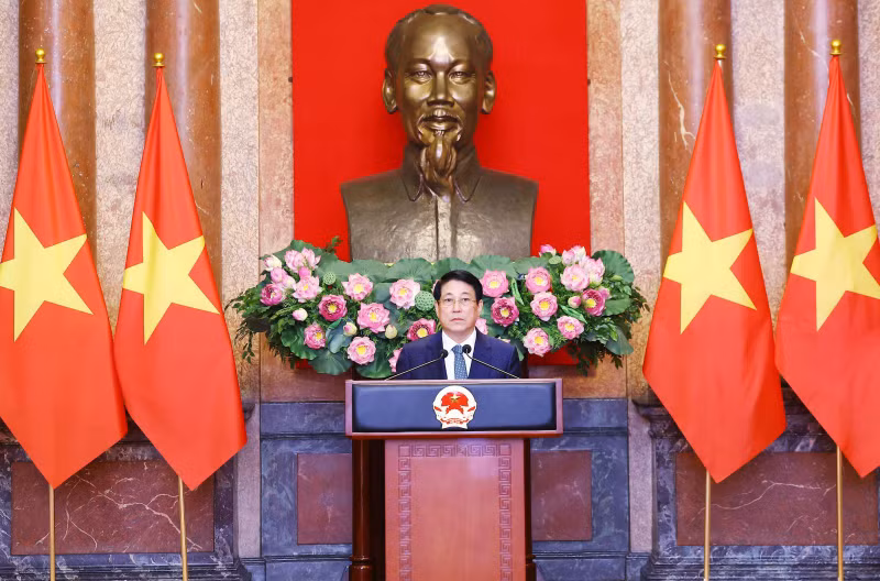 越南国家主席梁强。