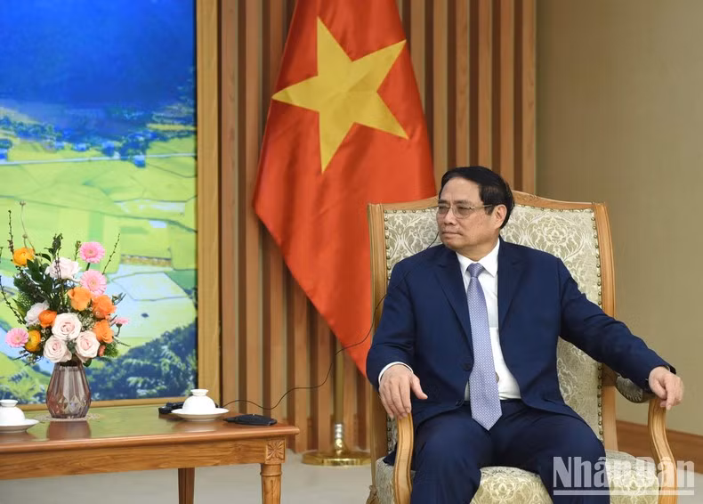 越南政府总理范明正。