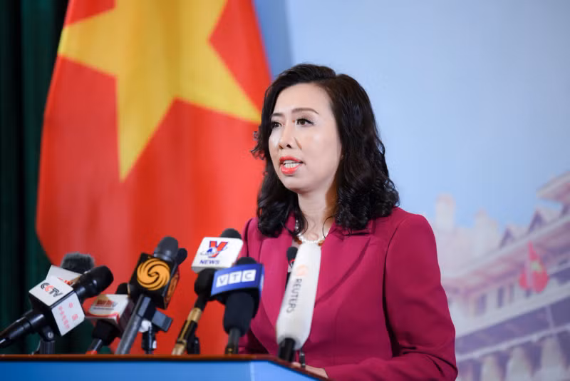越南外交部副部长黎氏秋姮。