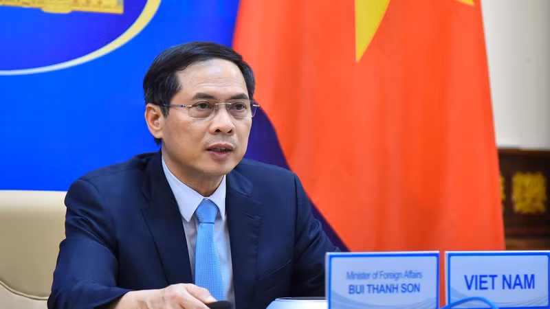 越南外交部长裴青山。