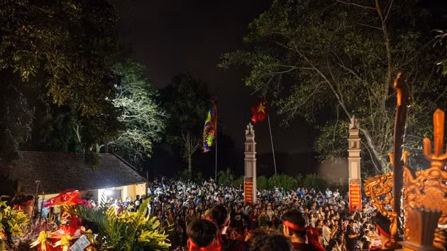 2月3日晚（即丙午年正月十四），位于祥漂祠的迎圣回亭仪式隆重举行，成为整个传统节庆中最具特色的活动之一。