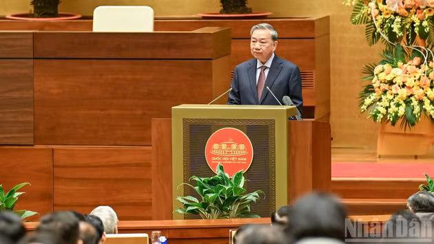 越共中央总书记苏林出席第十六届国会代表选举工作总结会议【组图】