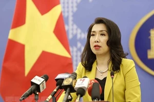 越南外交部副部长黎氏秋姮。