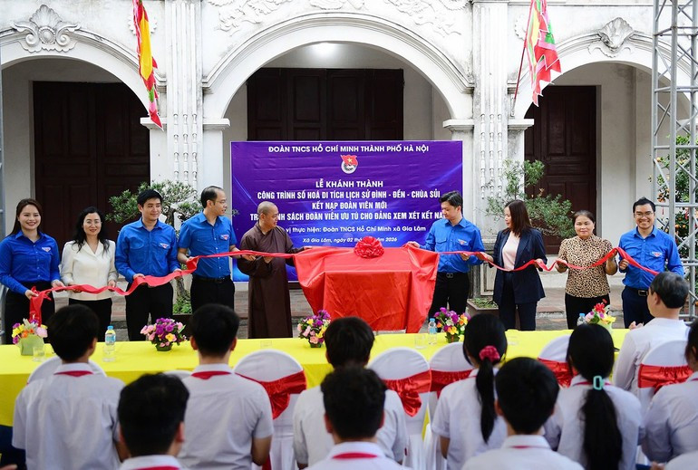 绥亭—庙—寺历史遗迹数字化工程亮相仪式。