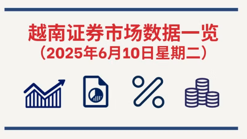 6月10日越南证券市场数据一览 【图表新闻】