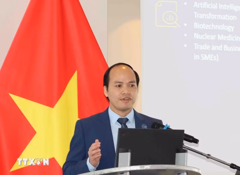 比利时卢森堡越南知识分子协会（ViLaB）主席冯国智。（图片来源：越通社）
