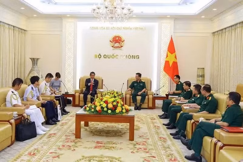会见场景。