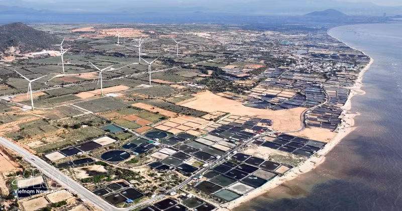 宁顺一号核电长拟建设地点全景。