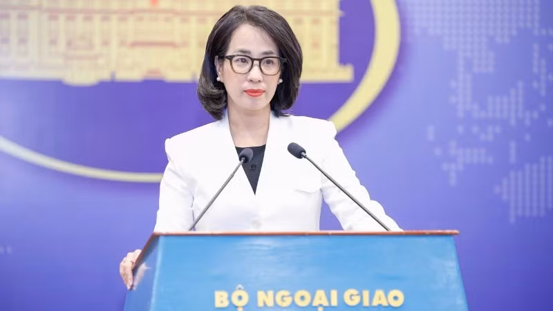 越南外交部发言人范秋姮。