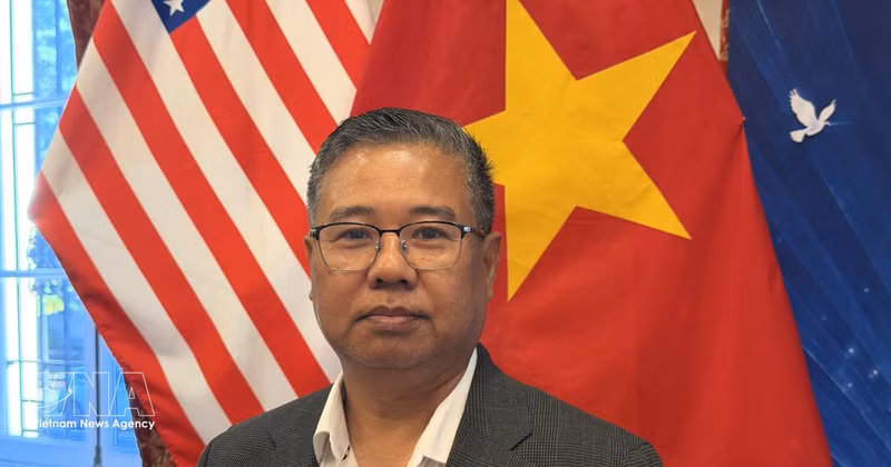 华盛顿大都会区越南企业家和爱国越南人俱乐部主任加里·清·阮。（图片来源：越通社）