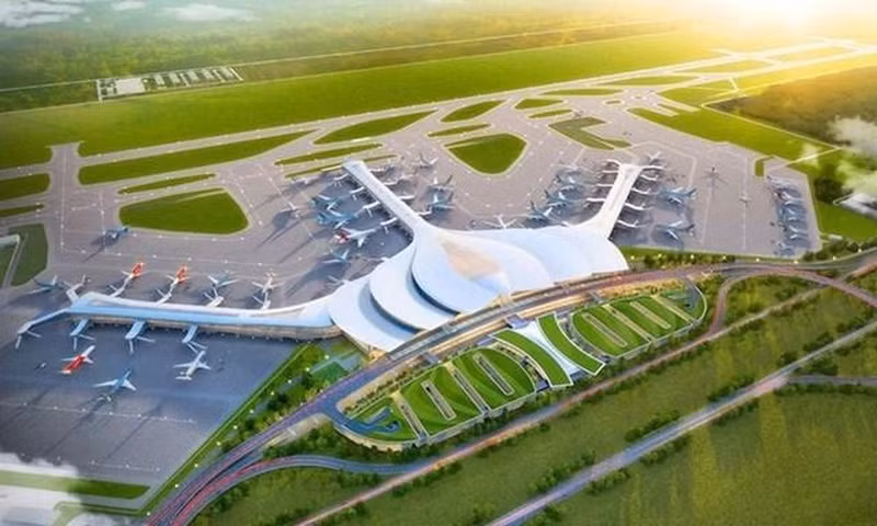 隆城机场效果图。